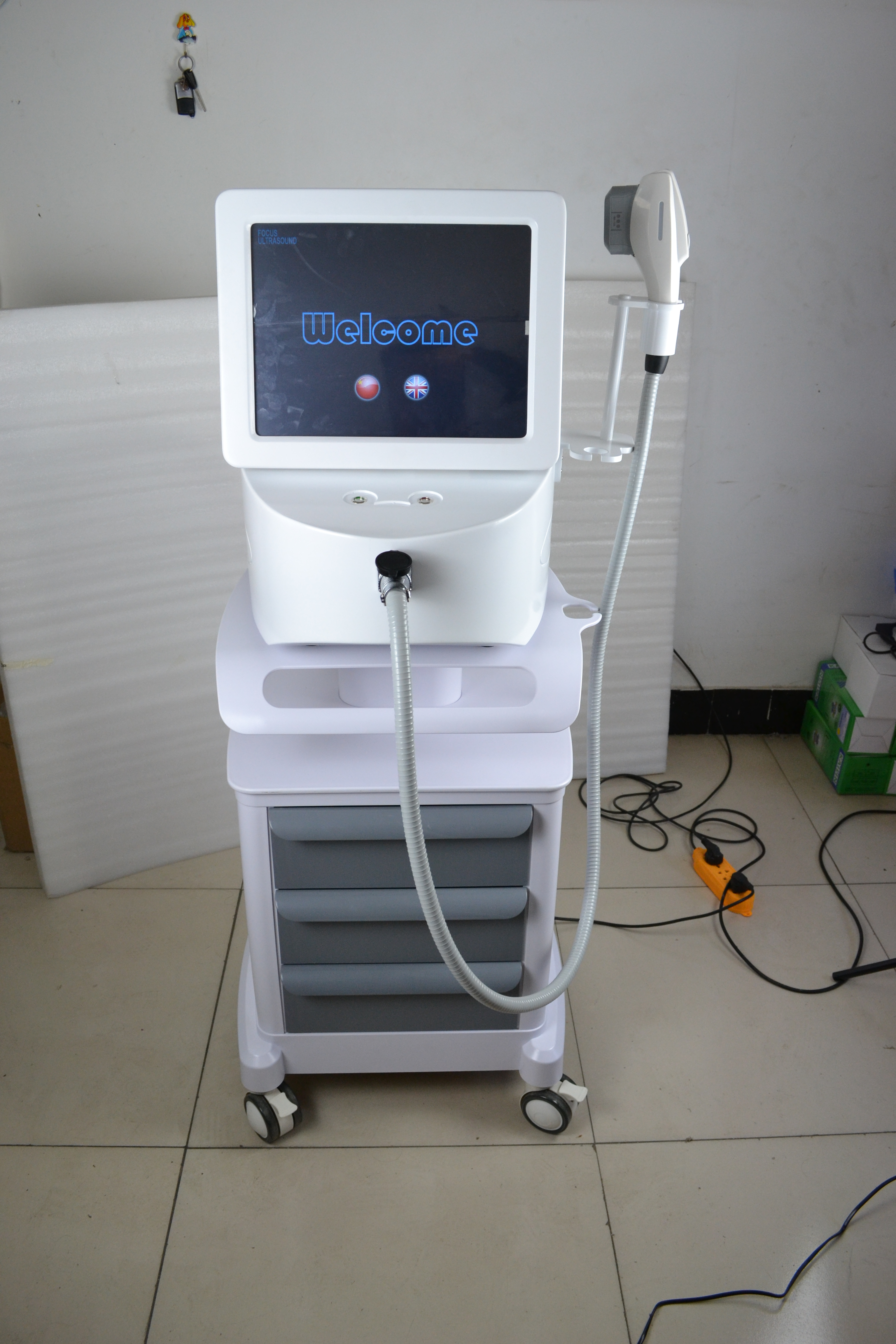 Professional High Intensity Focused Ultrasound Hifu Machine For Face Lift
