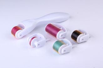 ประเทศจีน 1.0mm Derma Rolling System , 540 Titanium Micro Needle Derma Roller For Face Firming ผู้ผลิต