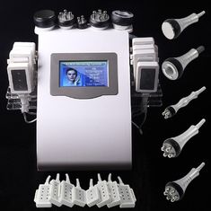 ประเทศจีน 5 Handles laser liposuction equipment , rf cavitation machine ผู้ผลิต